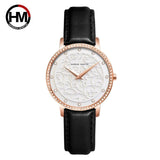 Hannah Martin Women Waterproof Watch 3D Engraving