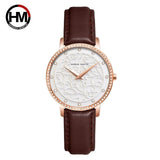 Hannah Martin Women Waterproof Watch 3D Engraving