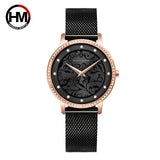 Hannah Martin Women Waterproof Watch 3D Engraving