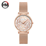 Hannah Martin Women Waterproof Watch 3D Engraving