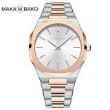 Gold Black Square Women Watches