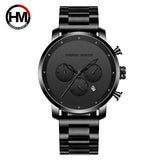 Full Black Men's Top Brand Luxury Watch