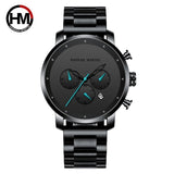 Full Black Men's Top Brand Luxury Watch