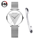 Quartz Mesh Band Women Watch