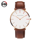 Quartz Leather Men Watch