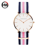 Quartz White Leather Women Watch