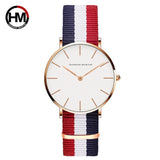 Quartz White Leather Women Watch