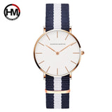 Quartz White Leather Women Watch