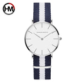 Quartz White Leather Women Watch