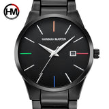 Men Quartz Stainless Steel Band Watch