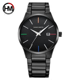 Men Quartz Stainless Steel Band Watch