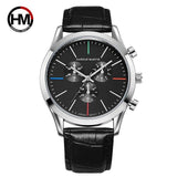 Quartz Men's Leather Sports Watch