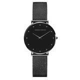 Hannah Martin Women Waterproof Watch Rose Gold