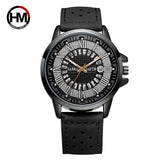 Leather Strap Roman Watch